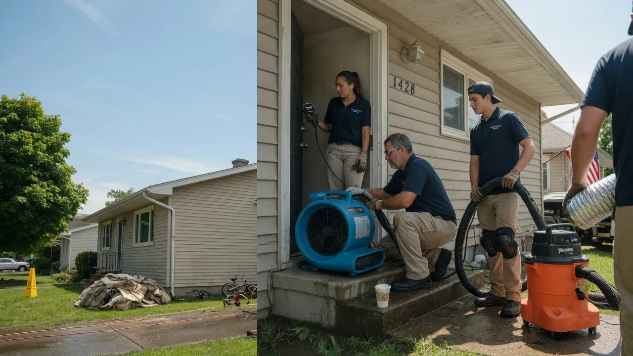 Water Damage Restoration in Denton, KY near me